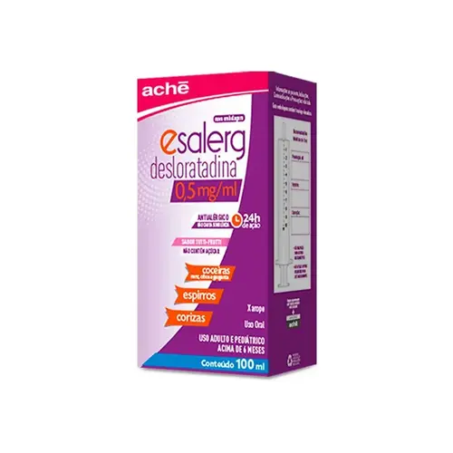 ESALERG 5MG 30 COMPRIMIDOS DESLORATADINA