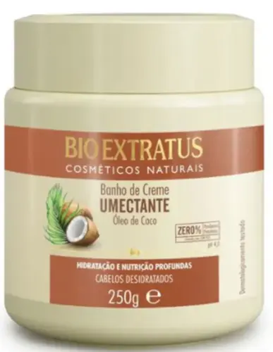 MASCARA CAPILAR BIO EXTRATUS UMECTANTE OLEO COCO 250GR