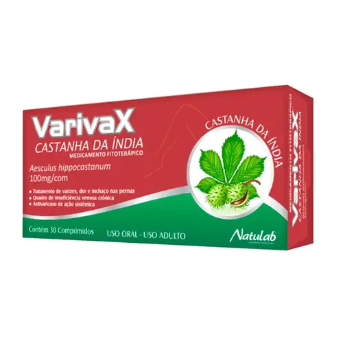 VARIVAX 100MG 30 COMPRIMIDOS AESCULUS HIPPOCASTANUM