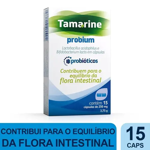 TAMARINE PROBIUM 15 CAPSULAS LACTOBACILLUS ACIDOPHILUS