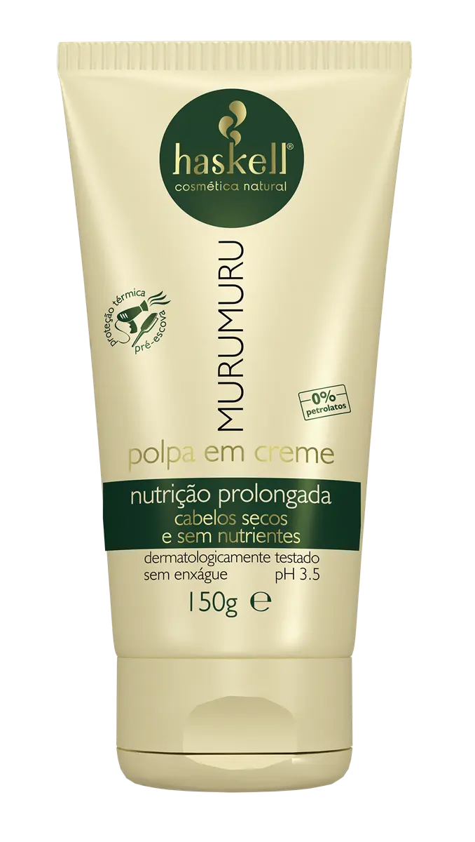LEAVE IN HASKELL MURUMURU POLPA EM CREME 150GR