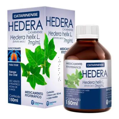HEDERA HELIX XAROPE 150ML CATARINENSE HEDERA HELIX
