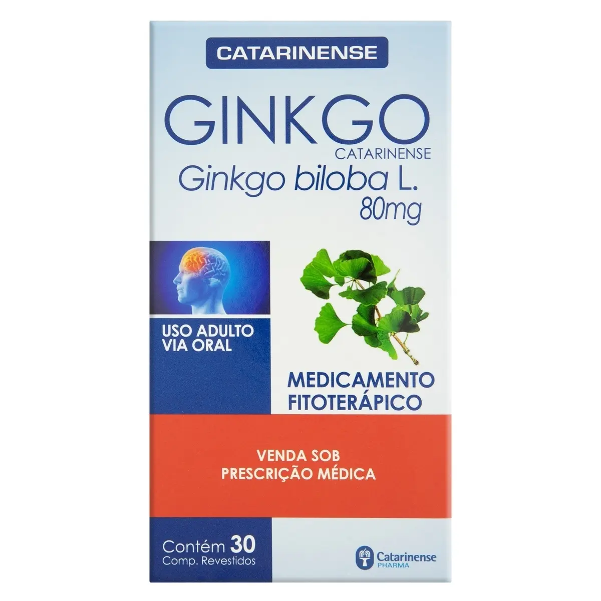 GINKGO BILOBA 30 COMPRIMIDOS CATARINENSE GINKGO BILOBA