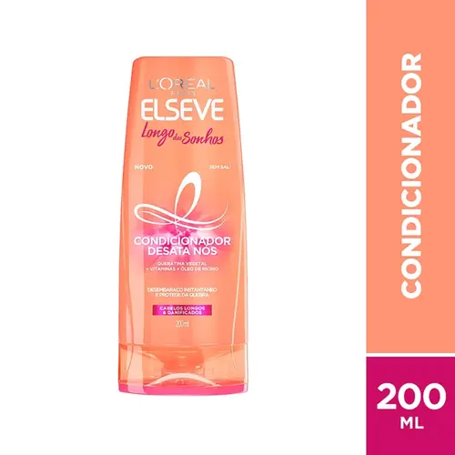 CONDICIONADOR ELSEVE LONGO DOS SONHOS 200ML
