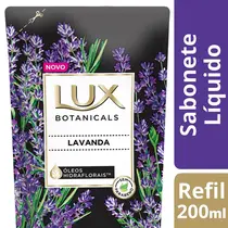 REFIL SABONETE LIQUIDO LUX BOTANICALS LAVANDA 200ML