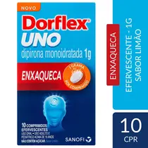 DORFLEX UNO 1GR 10 COMPRIMIDOS EFERVESCENTES