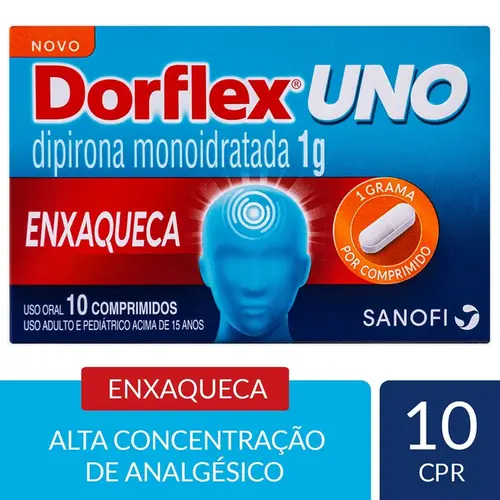 DORFLEX UNO 1GR 10 COMPRIMIDOS DIPIRONA SODICA