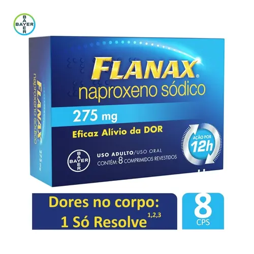 FLANAX 275MG 8 COMPRIMIDOS NAPROXENO