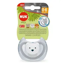 CHUPETA NUK SPACE NEUTRAL S1 (COD:7333-1N)