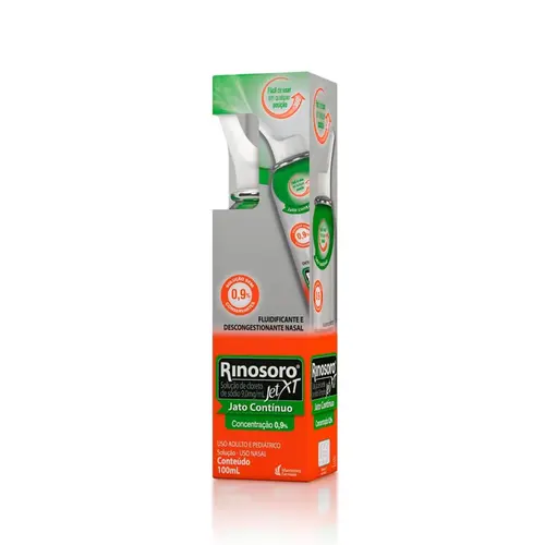 RINOSORO JET XT 0,9% SPRAY 100ML SODIO CLORETO