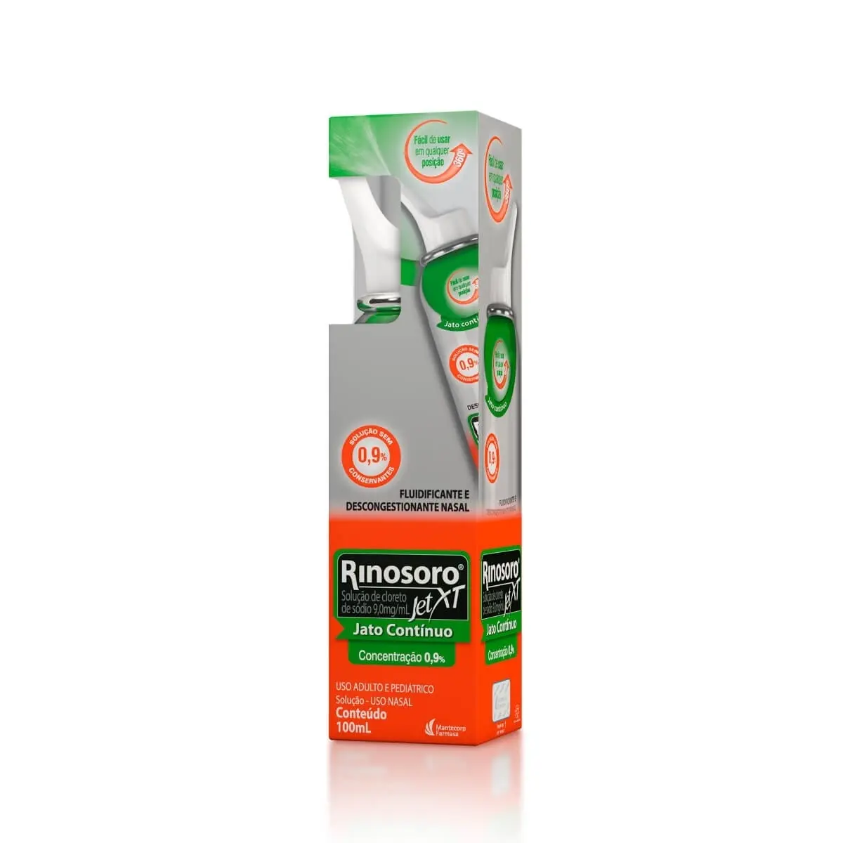 RINOSORO JET XT 0,9% SPRAY 100ML SODIO CLORETO