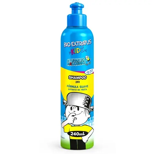 SHAMPOO BIO EXTRATUS KIDS CACHEADOS 2 EM 1 240ML