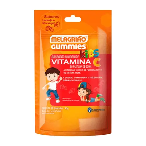 MELAGRIAO KIDS VITAMINA C 30 GOMAS ACIDO ASCORBICO