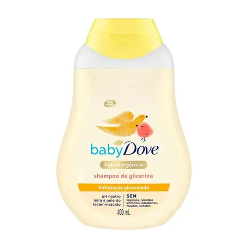 SHAMPOO DOVE BABY HIDRATACAO GLICERINADA 400ML