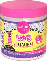GELATINA SALON LINE TO DE CACHO SUPER VOLUME 550GR