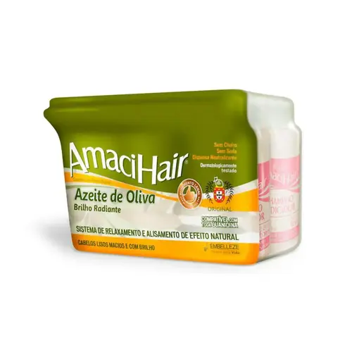KIT AMACIHAIR RELAX AZEITE DE OLIVA 220GR