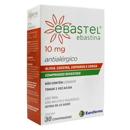 EBASTEL 10MG 30 COMPRIMIDOS EBASTINA