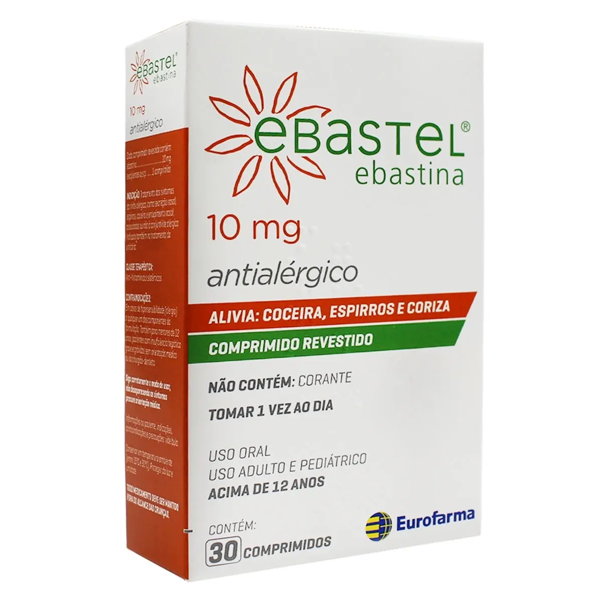 EBASTEL 10MG 30 COMPRIMIDOS EBASTINA