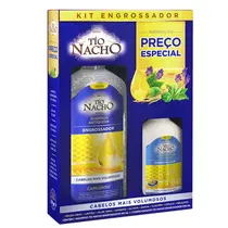 KIT TIO NACHO ENGROSSADOR SHAMPOO 415ML + CONDICIONADOR 200ML