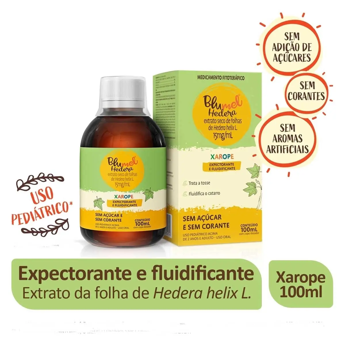 BLUMEL HEDERA 15MG 100ML HEDERA HELIX