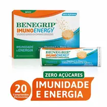 BENEGRIP IMUNO ENERGY 20 COMPRIMIDOS EFERVESCENTES MULTIVITAMINICO - POLIVITAMINICO