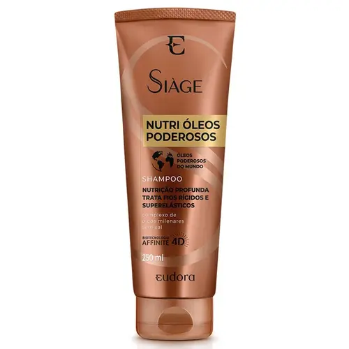 SHAMPOO SIAGE NUTRI OLEOS PODEROSOS 250ML