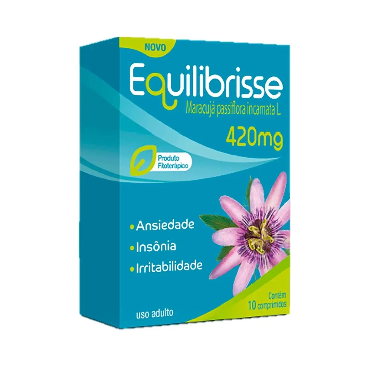 EQUILIBRISSE 420MG 10 COMPRIMIDOS PASSIFLORA INCARNATA + ASSOCIACAO