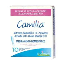 CAMILIA 30 FLACONETES 1ML MATRICARIA CHAMOMILLA + ASSOCIACAO