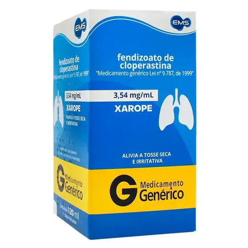 CLOPERASTINA 3,54MG 120ML GENERICO EMS CLOPERASTINA