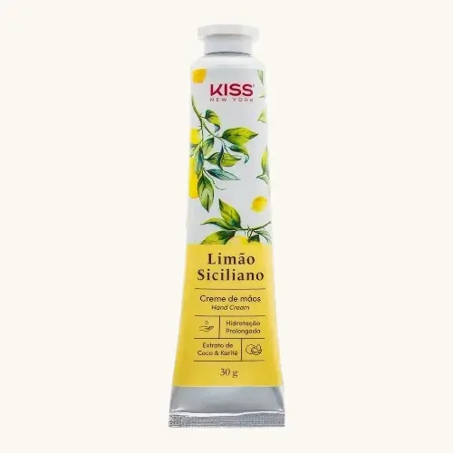 CREME PARA MAOS KISS NY LIMAO