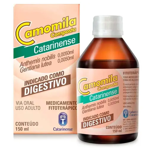 CAMOMILA CATARINENSE 150ML MATRICARIA CHAMOMILLA + ASSOCIACAO