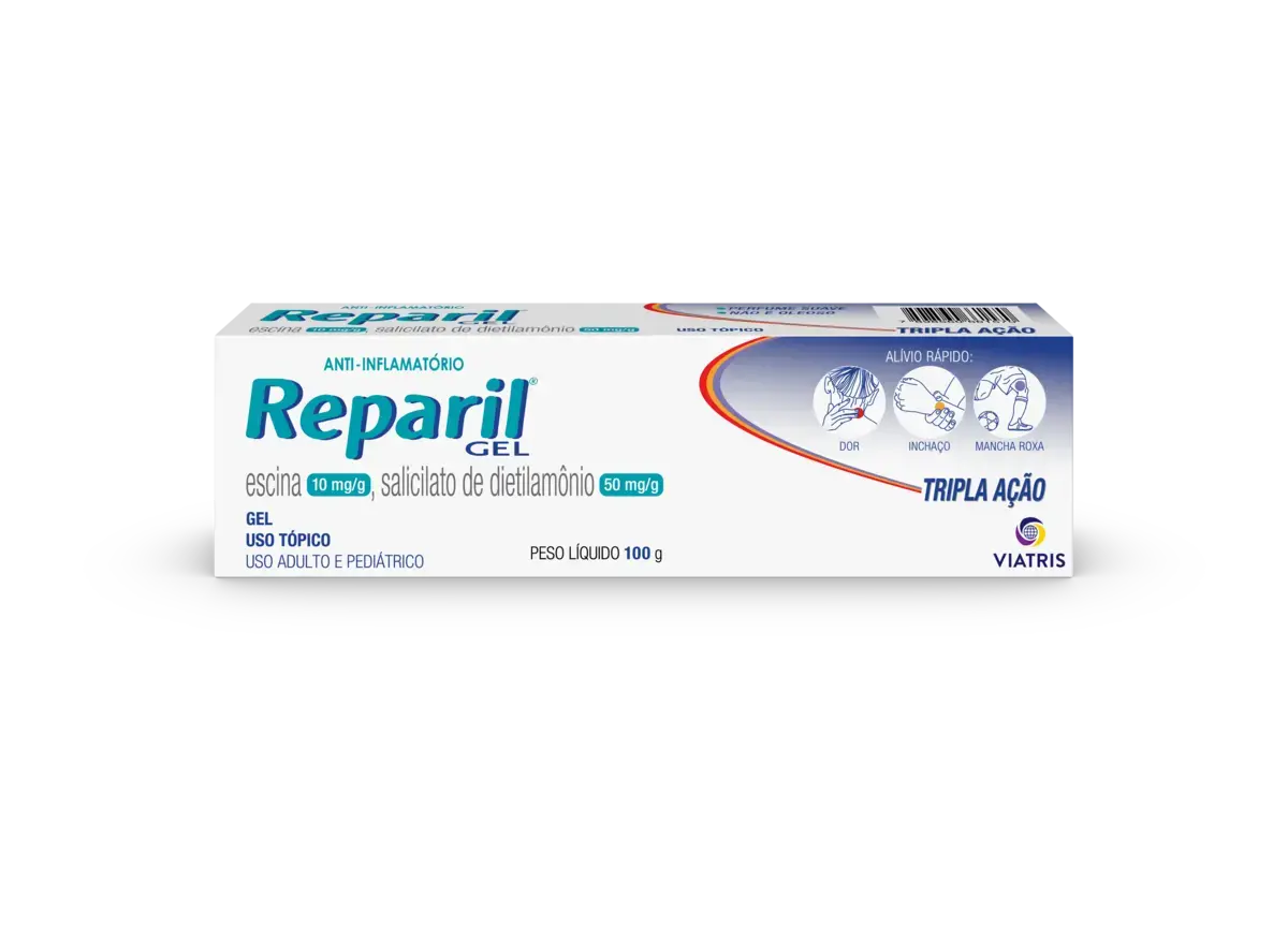 REPARIL GEL 100GR ESCINA + DIETILAMINA SALICILATO