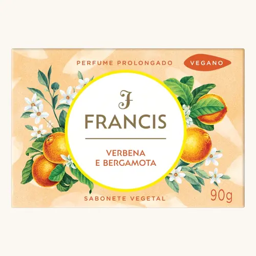 SABONETE FRANCIS LARANJA 90GR