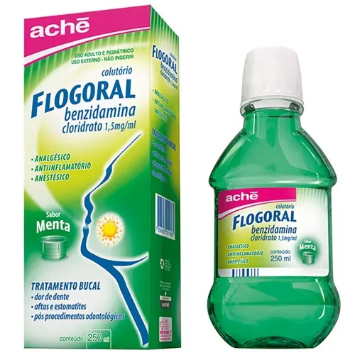 FLOGORAL COLUTORIO MENTA 250ML BENZIDAMINA CLORIDRATO