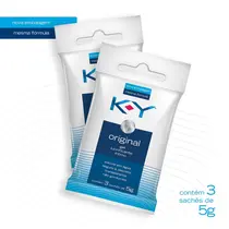 GEL KY LUBRIFICANTE 3 SACHES 5GR