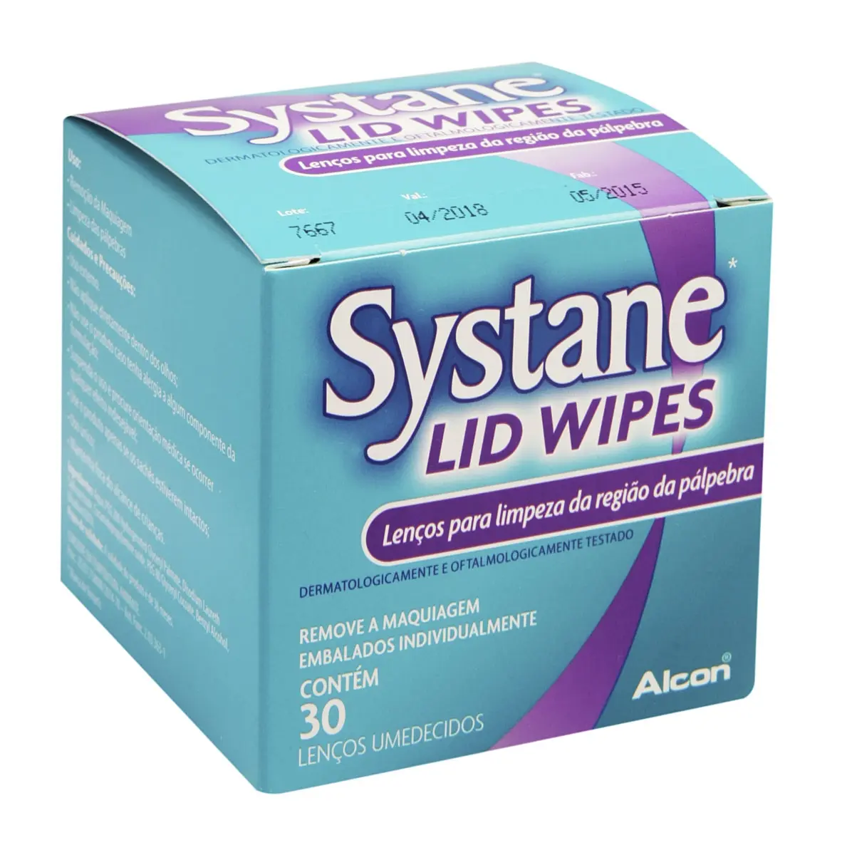 LENCOS UMEDECISOS SYSTANE LID WIPES AREA OLHOS 30 UNIDADES