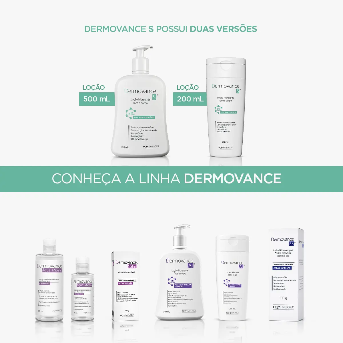 LOCAO HIDRATANTE DERMOVANCE S 500ML