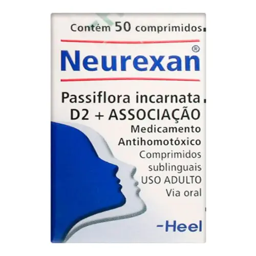 NEUREXAN 50 COMPRIMIDOS SUBLINGUAIS PASSIFLORA INCARNATA + ASSOCIACAO