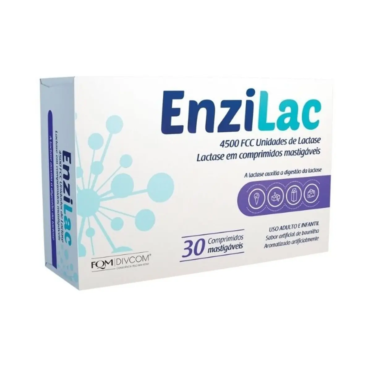 ENZILAC 4.500UI 30 COMPRIMIDOS LACTASE