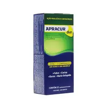 APRACUR DUO 12 COMPRIMIDOS DIPIRONA MONOIDRATADA + CAFEINA + CLORFENIRAMINA MALEATO