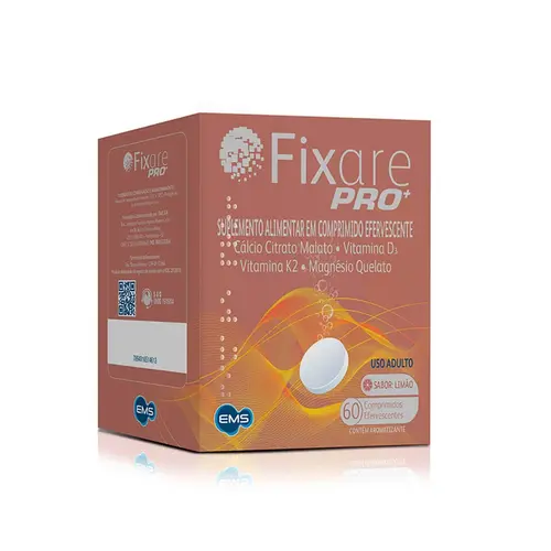 FIXARE PRO 60 COMPRIMIDOS CALCIO + MAGNESIO + VITAMINA K2 + VITAMINA D