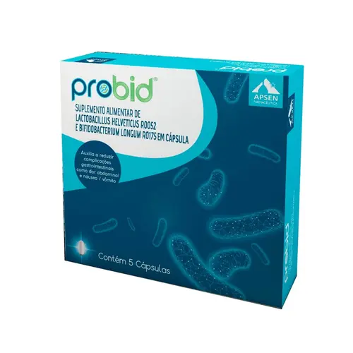 PROBID 5 CAPSULAS LACTOBACILLUS ACIDOPHILUS
