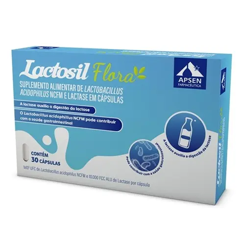 LACTOSIL FLORA 30 CAPSULAS LACTOBACILLUS ACIDOPHILUS