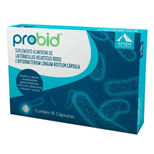 PROBID 15 CAPSULAS LACTOBACILLUS ACIDOPHILUS
