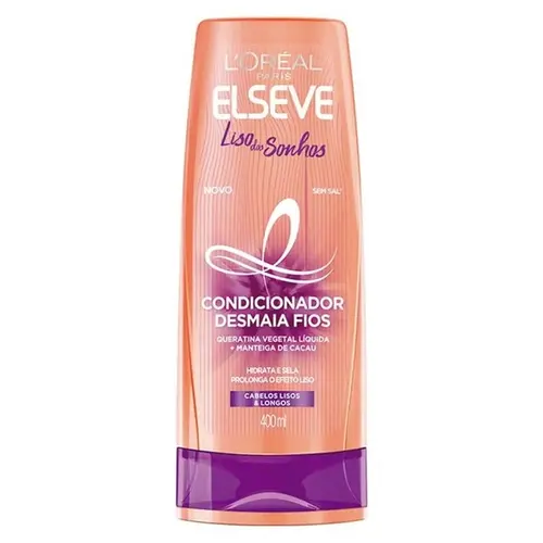 CONDICIONADOR ELSEVE LISO DOS SONHOS 400ML