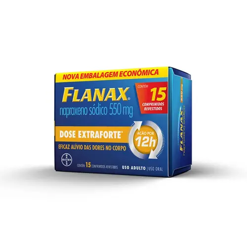 FLANAX 550MG 15 COMPRIMIDOS NAPROXENO