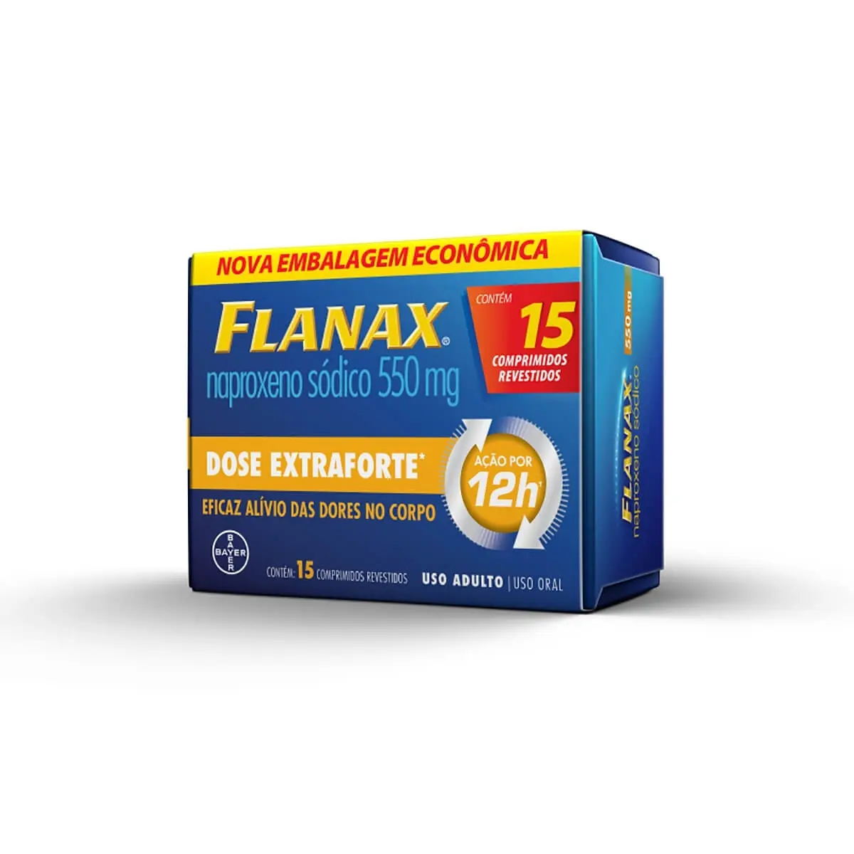FLANAX 550MG 15 COMPRIMIDOS NAPROXENO