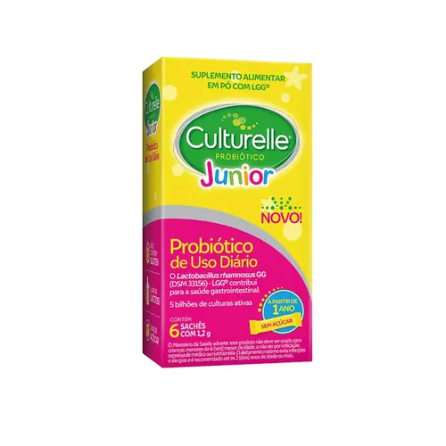 CULTURELLE PROBIOTICOS JUNIOR 6 SACHES LACTOBACILLUS RHAMNOSUS