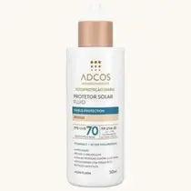 PROTETOR SOLAR ADCOS FLUID IVORY SHILD FPS70 50ML