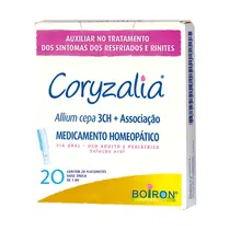 CORYZALIA 20 FLACONTES 1ML ALLIUM CEPA 3 CH + ASSOCIACAO